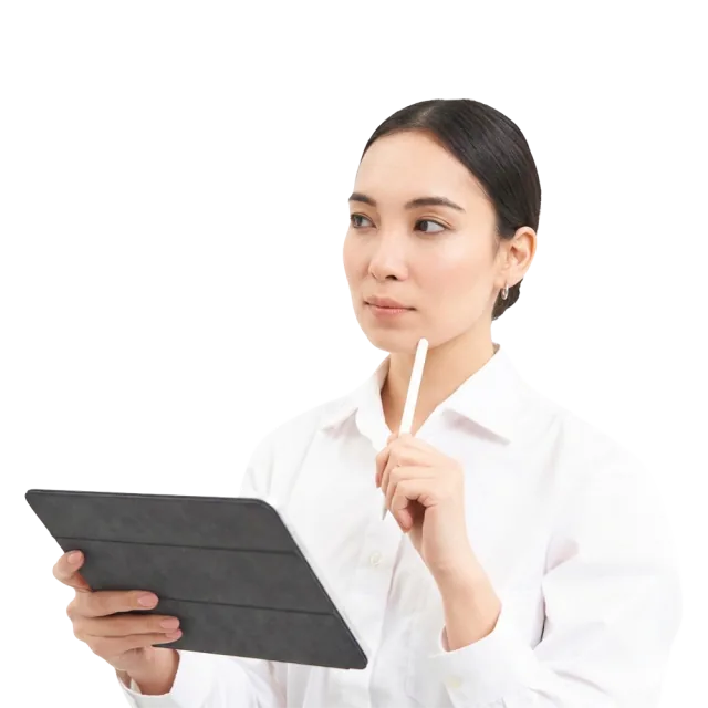HuntByte 吉祥物夯寶疑惑地思考